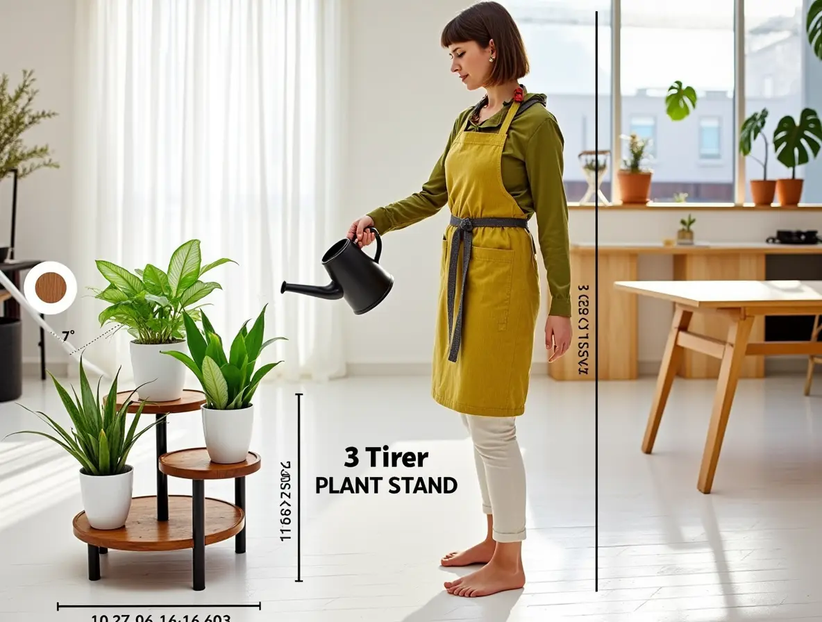 3 tier plant stand