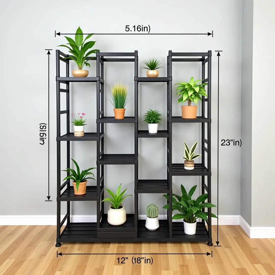 plant stand with grow lights