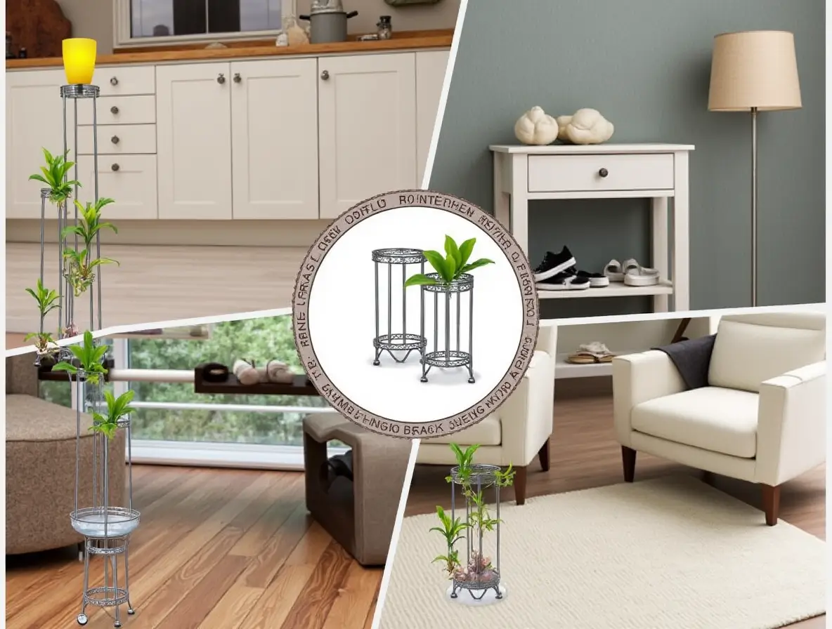 vintage plant stand